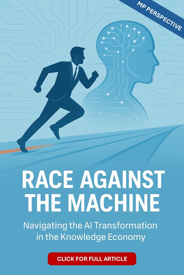 Race Against the Machine: Navigating the AI Transformation in the Knowledge Economy